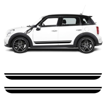 Aufkleber Seitenstreifen Speed Line Mini Cooper S