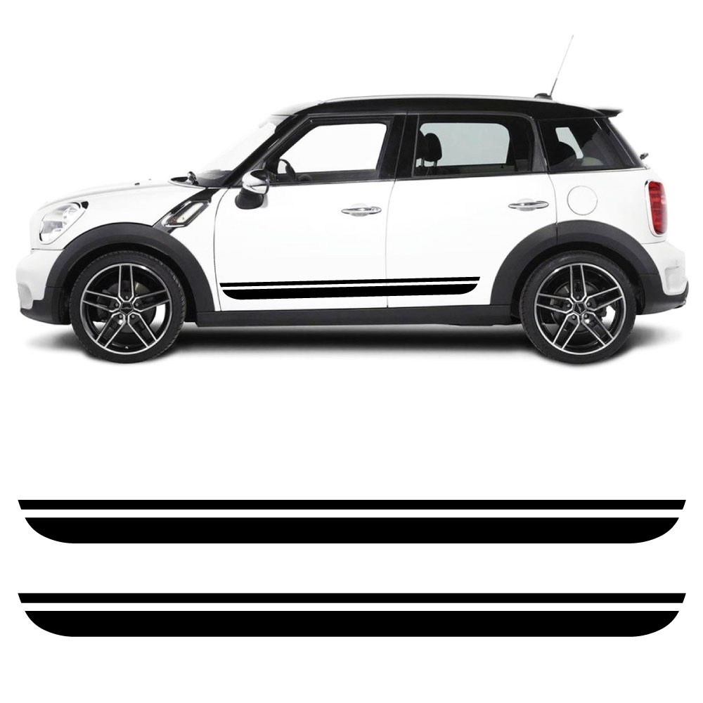 Pegatinas Franja Lateral Speed Line Mini Cooper S