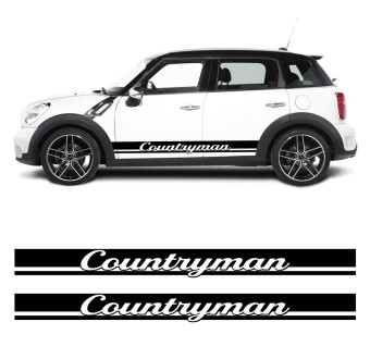 Aufkleber Seitenstreifen Countryman Mini Cooper