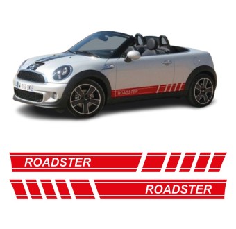 Aufkleber Seitenstreifen Roadster Mini Cooper Roadster