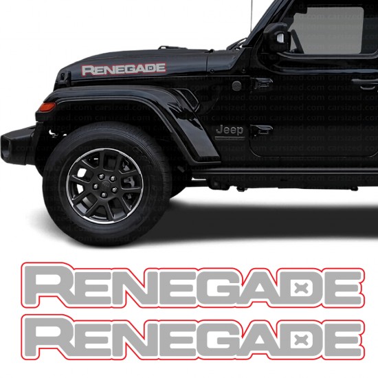 Car decals side Renegade...