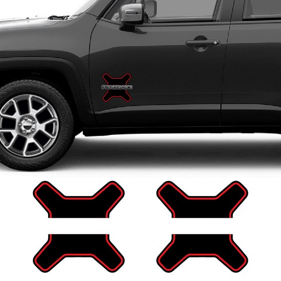 Car decals side Renegade X...