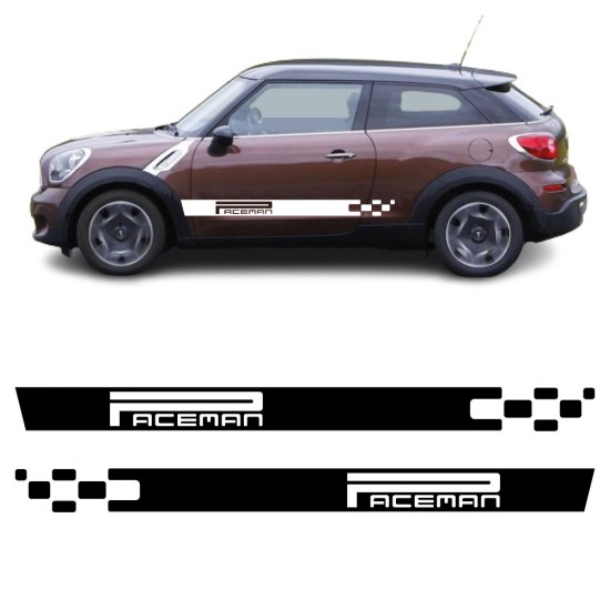 Car decals checkered flag...