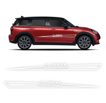 Aufkleber Seitenstreifen im Rennstil MINI Clubman Mini Clubman