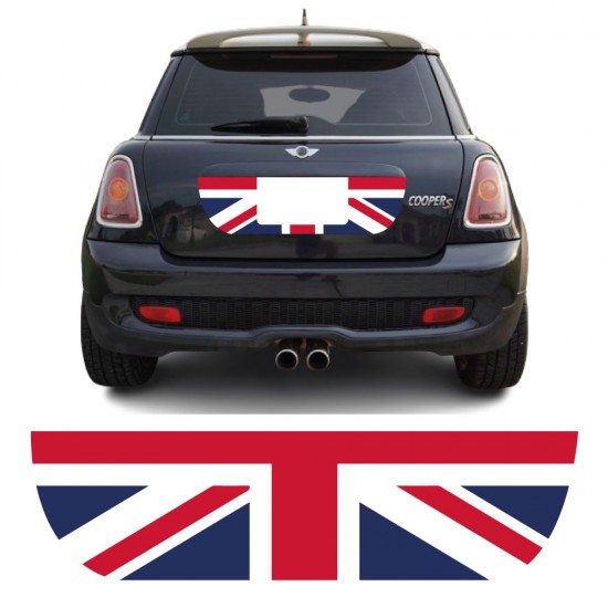 Car decals British flag...