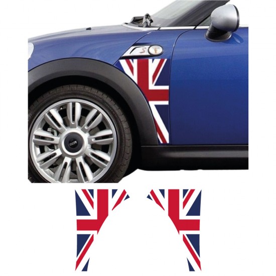 Car decals British flag...