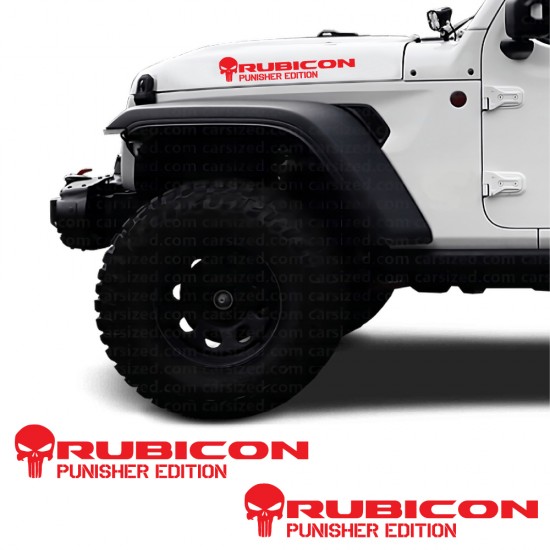 Side car decals Rubicon...