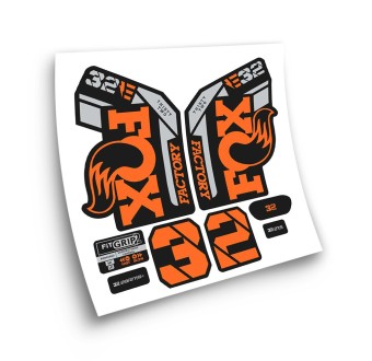 Fox 32 e-bike Heritage Collection Fork Bike Stickers. - Star Sam