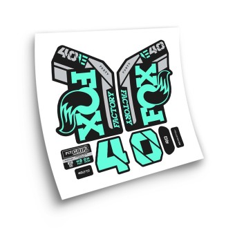 Fox 40 e-bike Heritage Collection Fork Fork Bike Stickers. - Star Sam