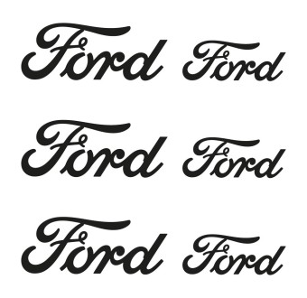 Adesivos para pinça de freio 6 pcs com Ford