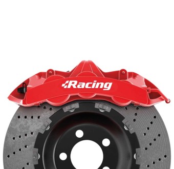 Adesivos para pinça de freio 6 pcs Racing com Volkswagen Audi