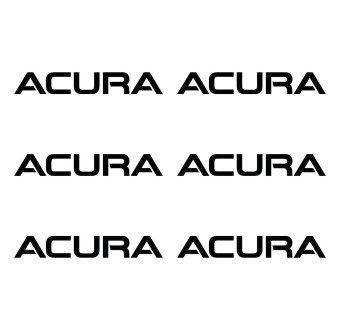 Adesivos para pinça de freio 6 pcs com Acura