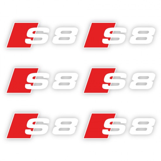 Brake caliper decals 6 pcs...