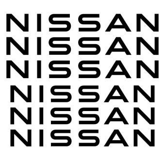 Adesivi per pinza freno 6 pz Nissan