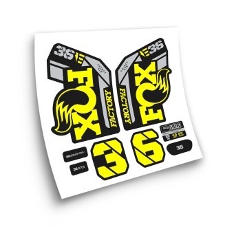 Fox 36 e-bike Heritage Collection Fork Bike Stickers - Star Sam