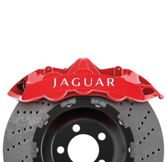 Adesivi per pinza freno 6 pz Jaguar