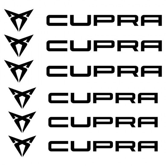 Brake Caliper Decals 6 pcs...