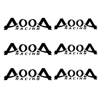 Brake Caliper Decals 6 pcs AOOA