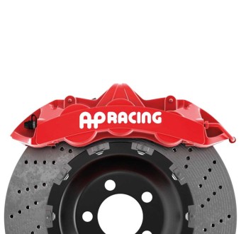 Adesivos para pinça de freio de carro 6 uds com pinças AP Racing