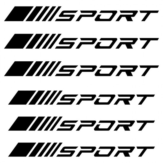 Brake Caliper Decals 6 pcs...