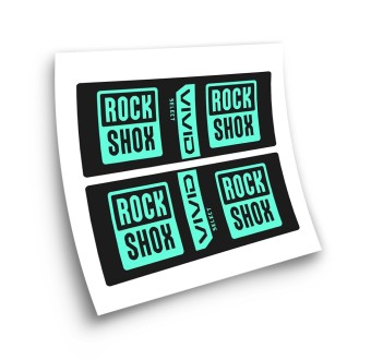 Stickers Velo Amortisseur Rock Shox Vivid Select 2025 - Star Sam