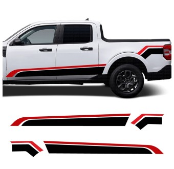 Car Decals Street Runner Side Stripe Compatible with Ford Maverick