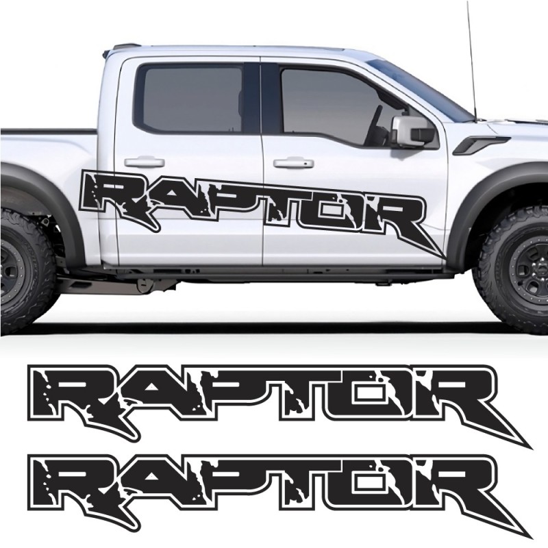 Autocollants pour voiture Graphique Latéral Beast Mode Compatible avec Ford Raptor