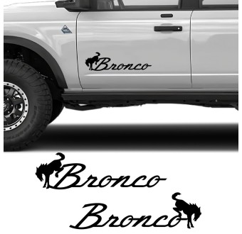 Adesivos para Carro Gráfico Lateral Classic Spirit Compatível com Ford Bronco