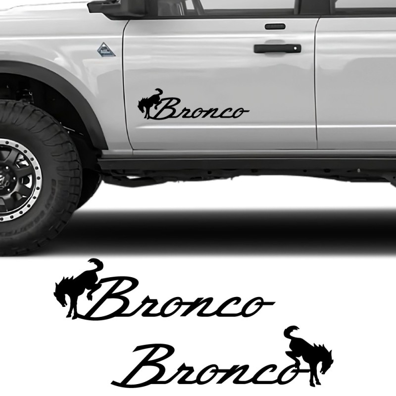 Adesivos para Carro Gráfico Lateral Classic Spirit Compatível com Ford Bronco