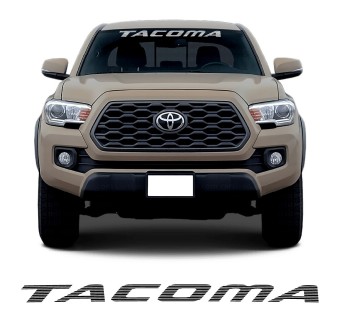 Windshield decals Tacoma Stripe compatible with Toyota Tacoma