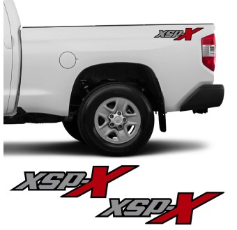 Side car decal XSP-X compatible with Toyota Tundra