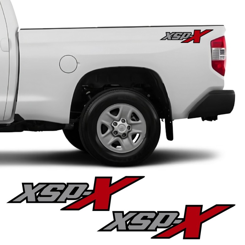 Side car decal XSP-X compatible with Toyota Tundra