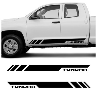 Adesivos para carro faixa lateral Tundra Sport compatível com Toyota Tundra