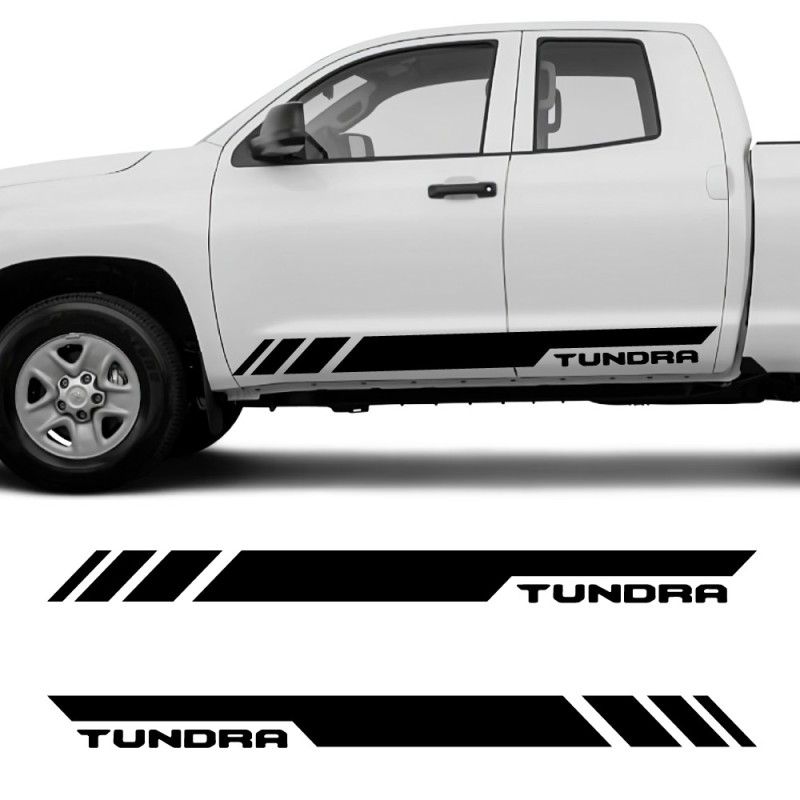 Adesivi per auto striscia laterale Tundra Sport compatibile con Toyota Tundra