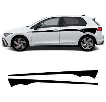 decals sporty side stripes Volkswagen Golf GTI