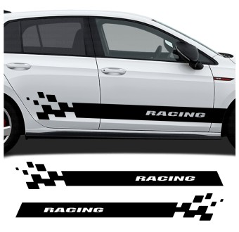 decals side stripes SpeedGrid Volkswagen Golf