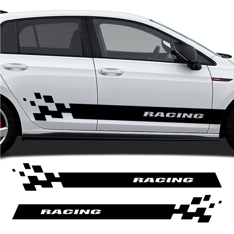 decals side stripes SpeedGrid Volkswagen Golf