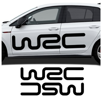 Autocollants pour voiture latéraux RallyStyle Volkswagen Golf GTI