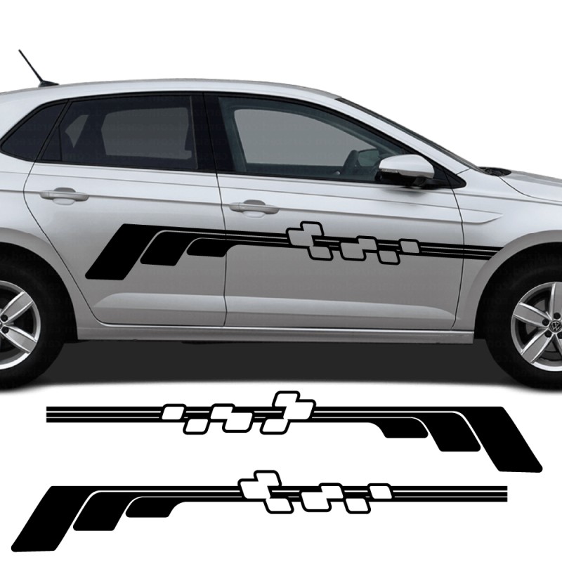 Adesivi linee dinamiche SpeedFlow Volkswagen Polo