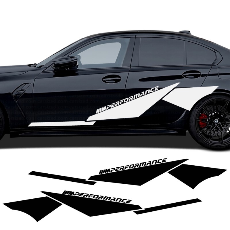 decals side M Performance BMW M3