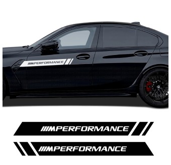 Adesivos faixas laterais M Performance com BMW M3