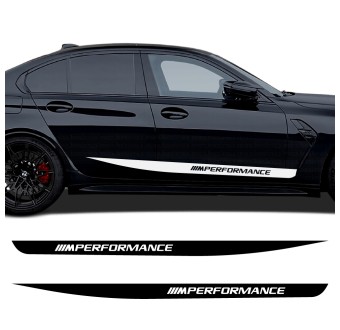 decals side stripes M Performance BMW M3