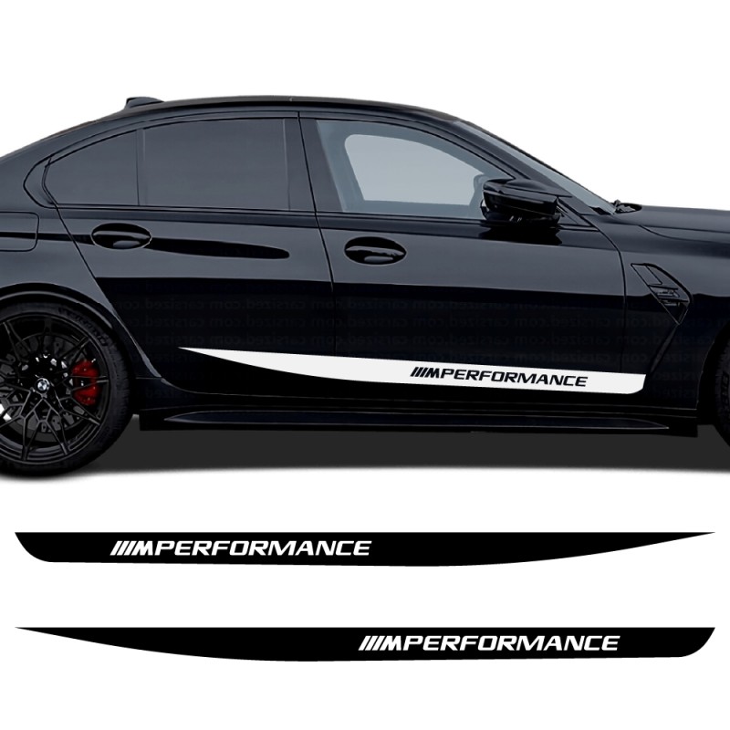 decals side stripes M Performance BMW M3