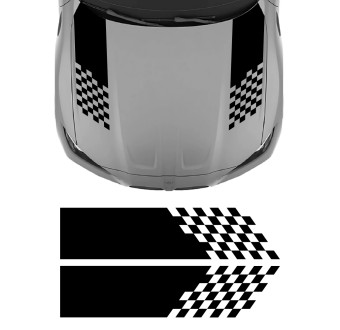 decals stripe hood Racing Grid BMW 3 Series