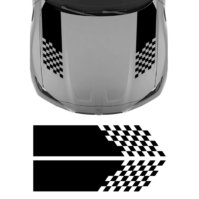 decals stripe hood Racing Grid BMW 3 Series