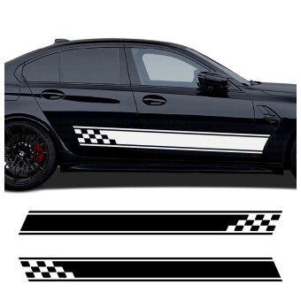 Autosticker Seitenstreifen Racing Line BMW 3er Serie