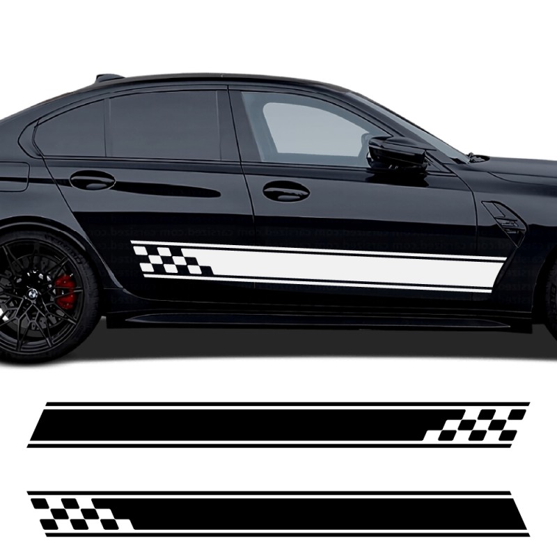 decals side stripe Racing Line BMW 3 Series