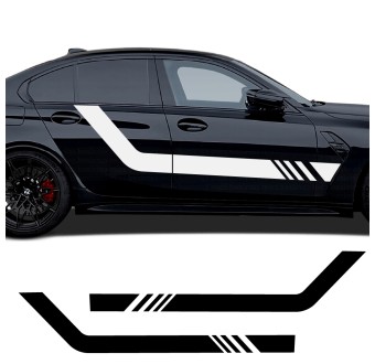 Autosticker Seitenstreifen Sport Design BMW 3er Serie