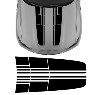 decals hood stripe Racing Stripes BMW 3 Series