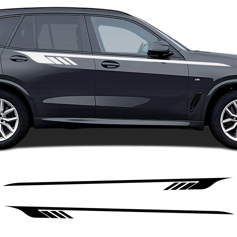 Pegatinas franja lateral Speed Stripes compatible con BMW X5